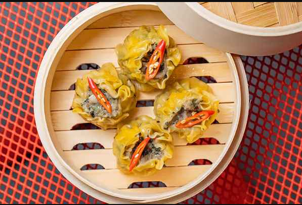 Pork Basil Dumplings Tray