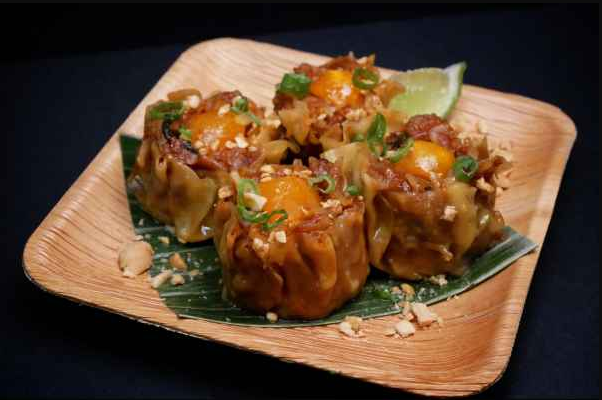 Chicken Pad Thai Dumplings Tray